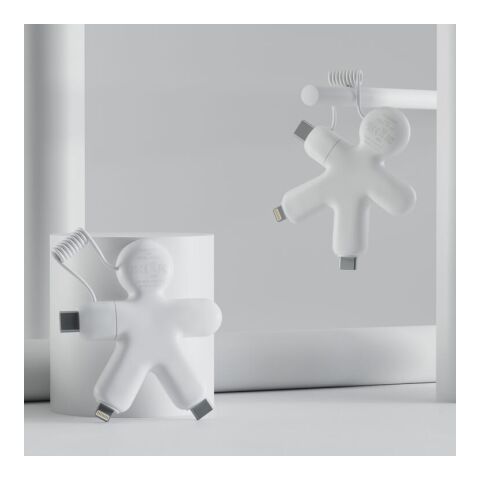 2064 | Xoopar Buddy Eco GRS Charging Cable regenbogenfarben | ohne Werbeanbringung | Nicht verfügbar | Nicht verfügbar | Nicht verfügbar