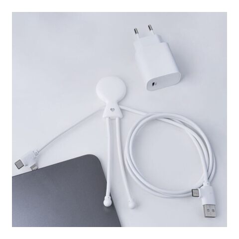 2089 | Xoopar Mr. Bio Long Power Delivery Cable with data transfer Weiss | ohne Werbeanbringung | Nicht verfügbar | Nicht verfügbar | Nicht verfügbar