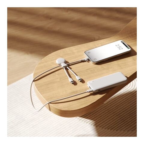 Xoopar Mr. Bio Long Multi-Kabel USB-C 1 Meter Weiss | ohne Werbeanbringung | Nicht verfügbar | Nicht verfügbar