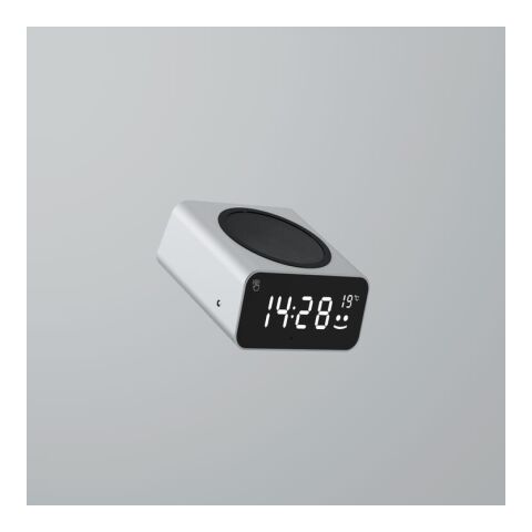 Xoopar GRS Reddi Charge PD Uhr mit kabelloses Ladegerät Hellgrau | ohne Werbeanbringung | Nicht verfügbar | Nicht verfügbar | Nicht verfügbar