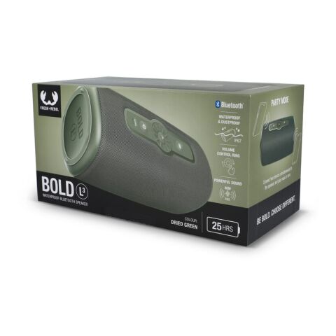 Fresh n Rebel Rockbox L3 Lautsprecher 40 W Dried Green | ohne Werbeanbringung | Nicht verfügbar | Nicht verfügbar