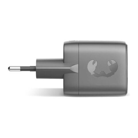 Fresh 'n Rebel 30W Schnellladegerät GaN USB-C &amp; USB-A Dunkelgrau | ohne Werbeanbringung
