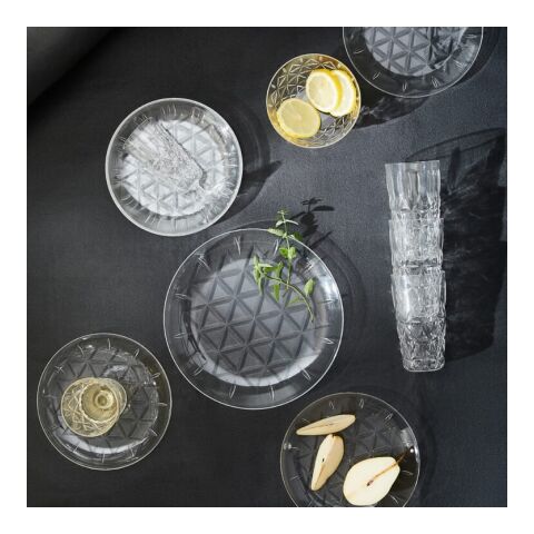 Sagaform Picknick-Tellerchen 4er-Pack Transparent | ohne Werbeanbringung