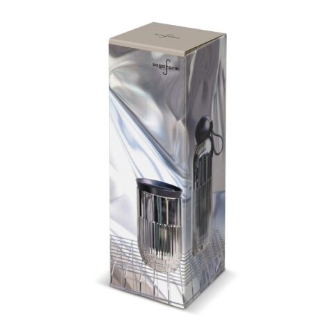 Sagaform Tekla Stahlisolierflasche Chrom (recycelt) 500 ml Chrom | ohne Werbeanbringung | Nicht verfügbar | Nicht verfügbar
