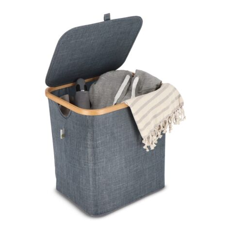 InSideOut faltbarer Korb mit Deckel Sogne 40,5 x 33 x 42cm Dunkelgrau | ohne Werbeanbringung | Nicht verfügbar | Nicht verfügbar