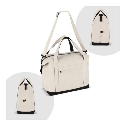 InSideOut Reuuz Canvas Reisetasche 32 x 60 x 20 cm Beige-Schwarz | ohne Werbeanbringung | Nicht verfügbar | Nicht verfügbar