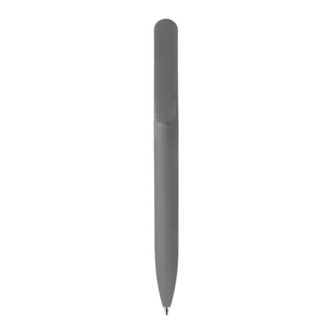 Kugelschreiber Slash Soft-Touch Hergestellt in Deutschland Grau | 3D Digitaldruck | 270° unter dem Clip | 55 mm x 6 mm | Nicht verfügbar