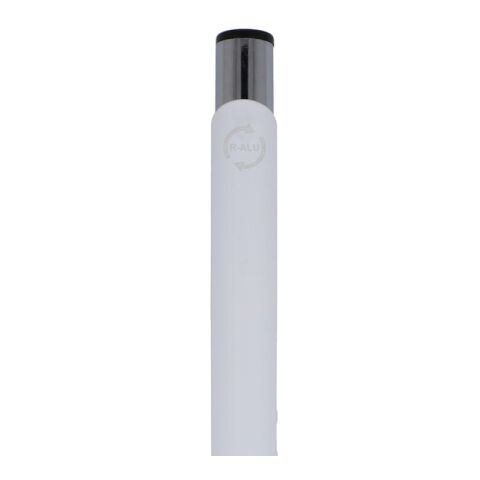 Alicante glänzende R-AL schwarze Tinte Weiss | Gravur | 90° vom Clip | 55 mm x 8 mm | Nicht verfügbar