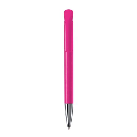 Kugelschreiber Atlas Hardcolour mit Metallspitze Rosa | 1-farbiger Tampondruck | Clip | 30 mm x 8 mm | Nicht verfügbar