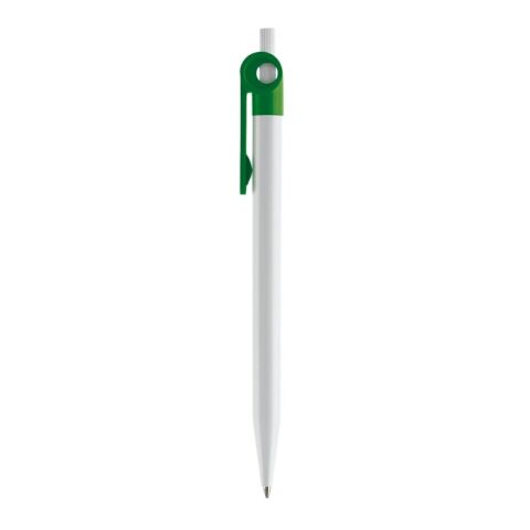 Kugelschreiber Futurepoint Hardcolour Weiss-Grün | 1-farbiger Siebdruck | in Verlängerung vom Clip | 50 mm x 25 mm | Nicht verfügbar