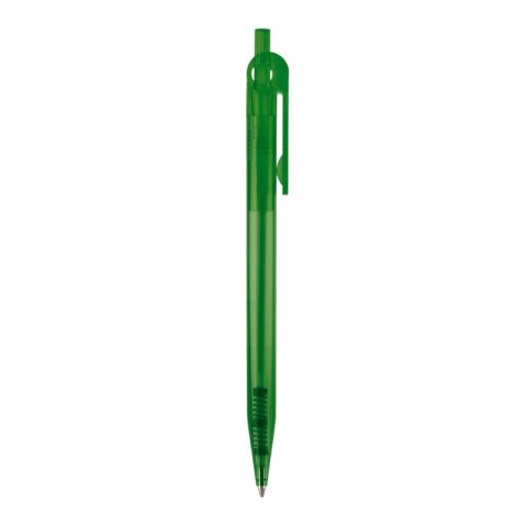 Kugelschreiber Futurepoint Transparent Grün-Grün | 1-farbiger Siebdruck | 270° vom Clip | 50 mm x 25 mm | Nicht verfügbar