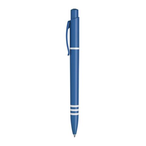Kugelschreiber Tropic Colour hardcolour Blau Weiss | 1-farbiger Siebdruck | 180° vom Clip | 40 mm x 25 mm | Nicht verfügbar