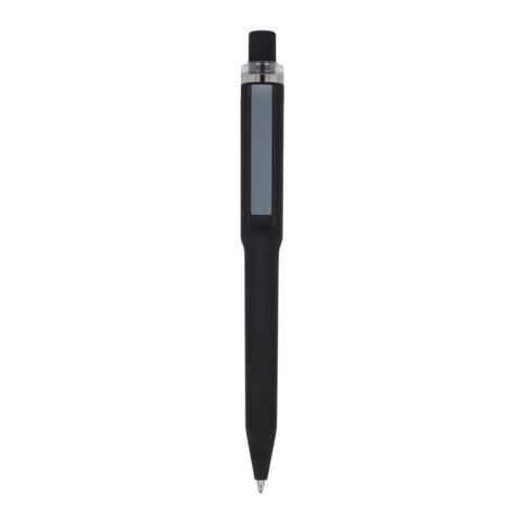 Ozzy-Stift mit Soft-Touch Schwarz | 3D Digitaldruck | Clip | 37 mm x 6 mm