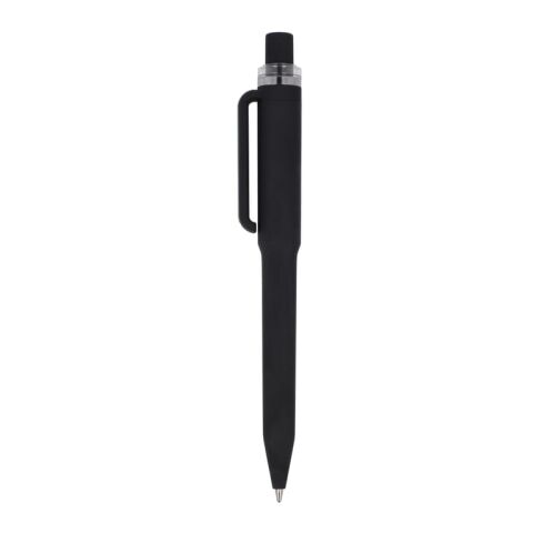 Ozzy-Stift mit Soft-Touch Schwarz | 3D Digitaldruck | Clip | 37 mm x 6 mm