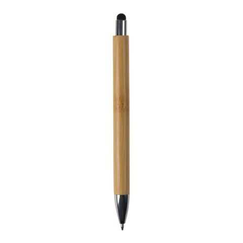 Bambus Kugelschreiber New York mit Touchpen Schwarz | ohne Werbeanbringung | Nicht verfügbar | Nicht verfügbar | Nicht verfügbar