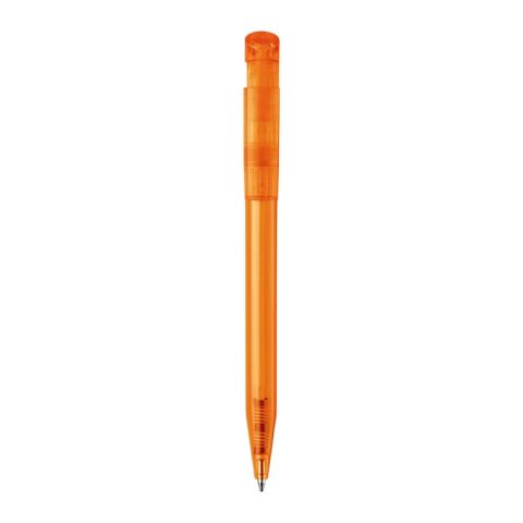 Kugelschreiber S45 Clear Transparent Orange-Orange | 1-farbiger Tampondruck | in Verlängerung vom Clip | 45 mm x 8 mm | Nicht verfügbar