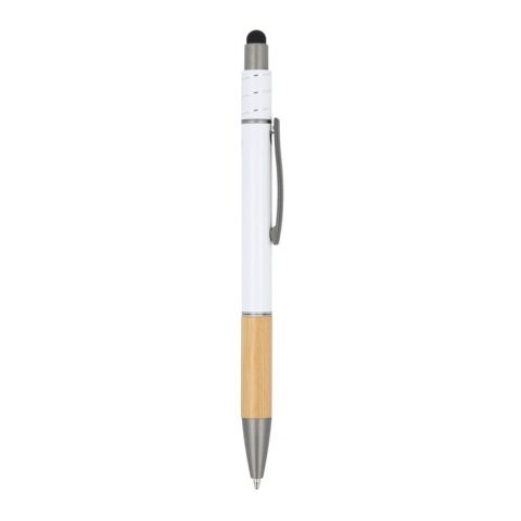 Fidget Spinner Stift Weiss | Digitaldruck | 90° vom Clip | 49 mm x 6 mm