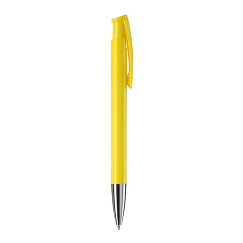 Kugelschreiber Avalon Hardcolour mit Metallspitze Gelb | 1-farbiger Siebdruck | 180° vom Clip | 50 mm x 25 mm | Nicht verfügbar