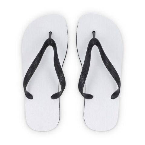 Flip Flops Größe L 39/42 Sublimation Weiss | ohne Werbeanbringung | Nicht verfügbar | Nicht verfügbar