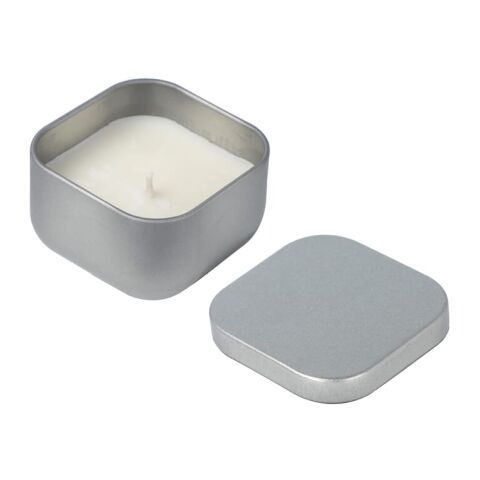 Ananda Duftkerze auf pflanzlicher Basis in recycelter Dose Silber | ohne Werbeanbringung | Nicht verfügbar | Nicht verfügbar