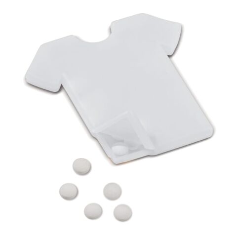 Pfefferminzspender T-Shirt Weiss | ohne Werbeanbringung | Nicht verfügbar | Nicht verfügbar | Nicht verfügbar