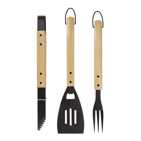 Grillset, Holzoptik Natur | ohne Werbeanbringung | Nicht verfügbar | Nicht verfügbar | Nicht verfügbar