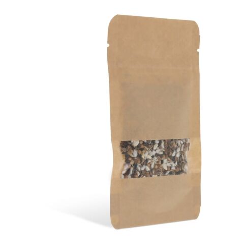 Saatgutbeutel getrocknete Blumen 4 Gramm Braun | ohne Werbeanbringung | Nicht verfügbar | Nicht verfügbar | Nicht verfügbar