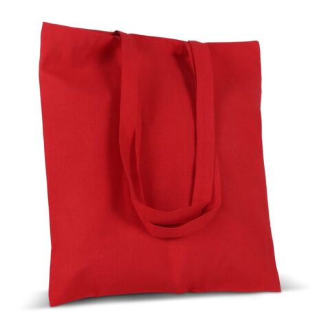 Tasche aus recycelter Baumwolle 140g/m² 38x42cm Rot / Weiß | ohne Werbeanbringung | Nicht verfügbar | Nicht verfügbar | Nicht verfügbar