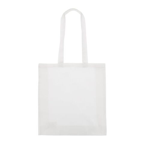 Tasche aus recycelter Baumwolle 140g/m² 38x10x42cm Weiss | ohne Werbeanbringung | Nicht verfügbar | Nicht verfügbar | Nicht verfügbar