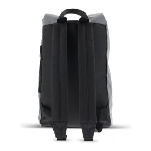 Reflektierender Rolltop-Rucksack 26x13x50cm Grau | ohne Werbeanbringung | Nicht verfügbar | Nicht verfügbar | Nicht verfügbar