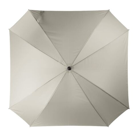 Luxus 27” quadratischer Regenschirm mit Hülle Taupe | ohne Werbeanbringung | Nicht verfügbar | Nicht verfügbar | Nicht verfügbar