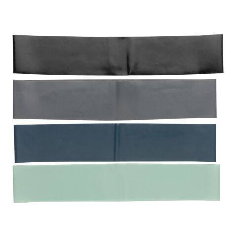 4-tlg. Set Fitnessbänder im Etui schwarz | ohne Werbeanbringung | Nicht verfügbar | Nicht verfügbar