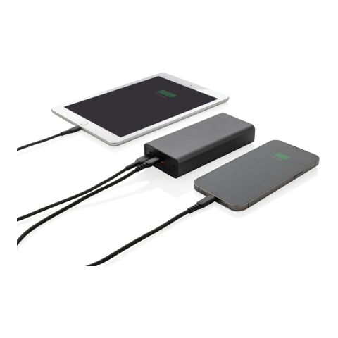 Terra 20.000mAh 20W Powerbank aus RCS recyceltem Aluminium grau | ohne Werbeanbringung | Nicht verfügbar | Nicht verfügbar