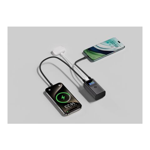 Urban Vitamin Campbell 55W 10.000mAh Pocket-Powerbank anthrazit | ohne Werbeanbringung | Nicht verfügbar | Nicht verfügbar