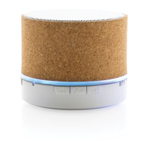 Kabelloser 3W-Lautsprecher aus Kork braun | ohne Werbeanbringung | Nicht verfügbar | Nicht verfügbar