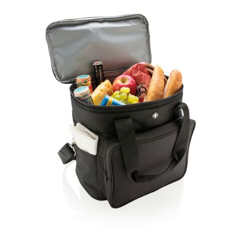 Swiss Peak Kühltasche schwarz-grau | ohne Werbeanbringung | Nicht verfügbar | Nicht verfügbar | Nicht verfügbar