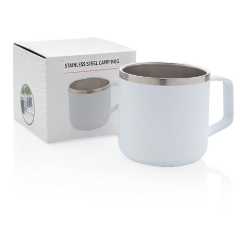 Stainless-Steel Camping-Tasse weiß | ohne Werbeanbringung | Nicht verfügbar | Nicht verfügbar
