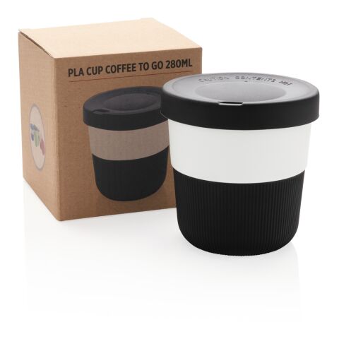 PLA Cup Coffee-To-Go 280ml schwarz | ohne Werbeanbringung | Nicht verfügbar | Nicht verfügbar