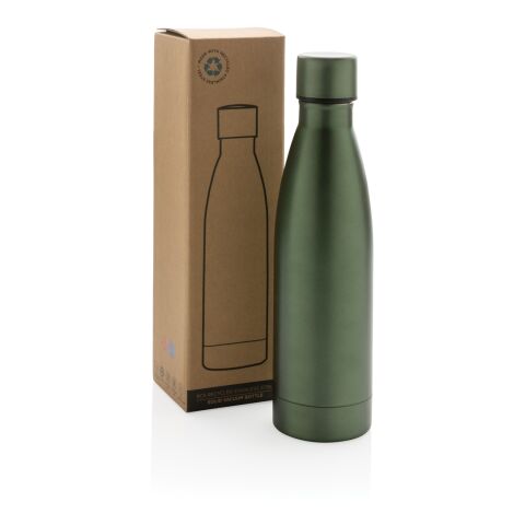 RCS recycelte Stainless Steel Solid Vakuum-Flasche grün | ohne Werbeanbringung | Nicht verfügbar | Nicht verfügbar | Nicht verfügbar