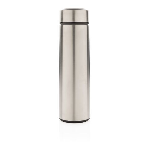 Vakuum Stainless Steel Flasche mit gebürstetem Metalldeckel silber | ohne Werbeanbringung | Nicht verfügbar | Nicht verfügbar