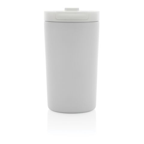 Doppelwandiger Vakuum-Becher aus RCS recyceltem Stainless-Steel weiß | ohne Werbeanbringung | Nicht verfügbar | Nicht verfügbar