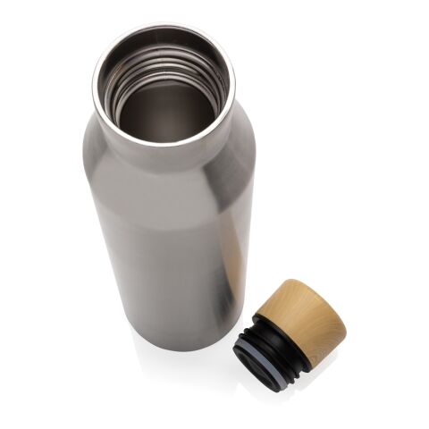 Gaia Vakuumflasche aus RCS recyceltem Stainless-Steel silber | ohne Werbeanbringung | Nicht verfügbar | Nicht verfügbar