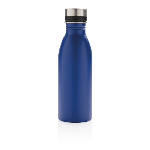 Deluxe Wasserflasche aus RCS recyceltem Stainless-Steel blau | ohne Werbeanbringung | Nicht verfügbar | Nicht verfügbar