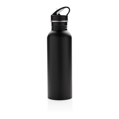 Deluxe Sportflasche aus Edelstahl schwarz | ohne Werbeanbringung | Nicht verfügbar | Nicht verfügbar | Nicht verfügbar