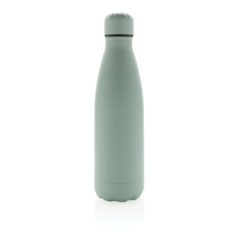 Einfarbige Vakuumisolierte Stainless Steel Flasche grün | ohne Werbeanbringung | Nicht verfügbar | Nicht verfügbar
