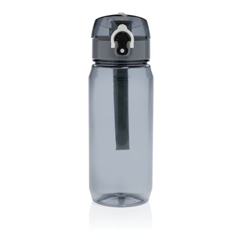 Yide RCS rPET verschließbare Wasserflasche 600ml schwarz | ohne Werbeanbringung | Nicht verfügbar | Nicht verfügbar