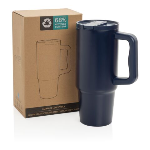 Embrace Leakproof aus RCS recyceltem Edelstahl 900ml navy blau | ohne Werbeanbringung | Nicht verfügbar | Nicht verfügbar