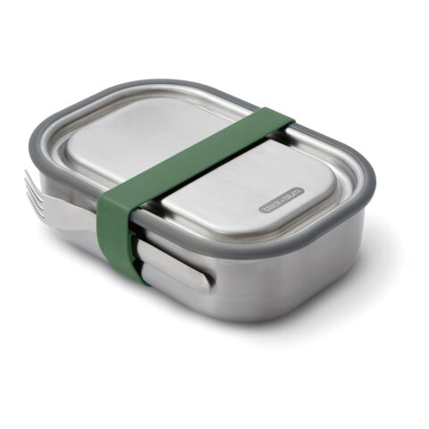 Black+Blum Stainless Steel Lunch Box groß Olivgrün | ohne Werbeanbringung | Nicht verfügbar | Nicht verfügbar