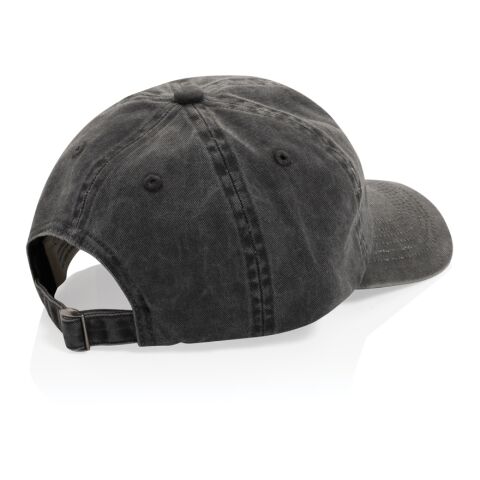 BEAU AWARE™ Washed 6-Panel Kappe aus 270gr/m² Baumwolltwill schwarz | ohne Werbeanbringung | Nicht verfügbar | Nicht verfügbar | Nicht verfügbar