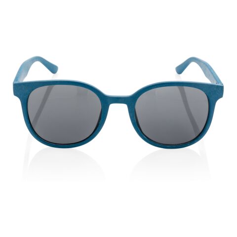 ECO Weizenstroh Sonnenbrille blau | ohne Werbeanbringung | Nicht verfügbar | Nicht verfügbar